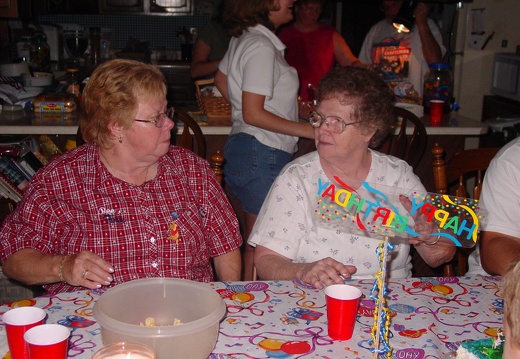 Jake&#039;s party - Grandma &amp; Aunt Kay